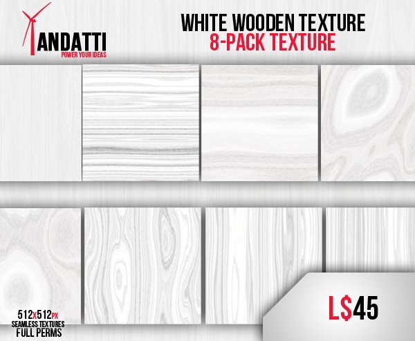 Andatti - White Wooden PACK