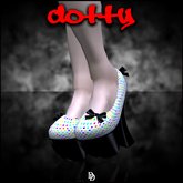 Dare Designs: Dotty pumps - wacky II