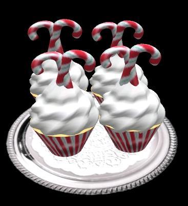 Christmas - Candy Cane Cupcakes