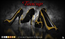 Dare Designs: Teacup pumps - black