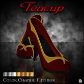 Dare Designs: Teacup pumps - blood