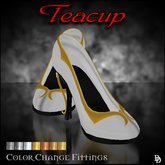 Dare Designs: Teacup pumps - white