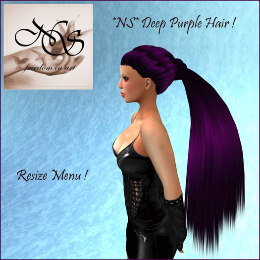 *NS* Deep Purple Hair
