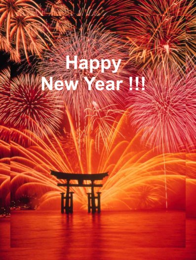 back ground happy new year 