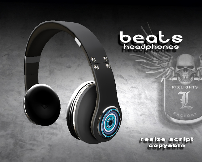 PIXLIGHTS FACTORY HEADPHONES BLACK