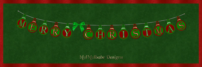 Christmas Merry Banner 3