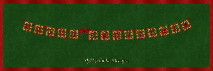 Christmas Merry Banner 1 Mb