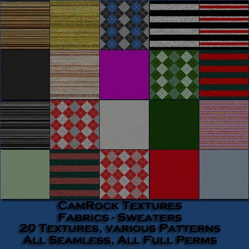 CamRock Textures: Fabric - Sweater