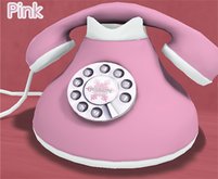 {meberry} Telephone Snowflake ~ Pink