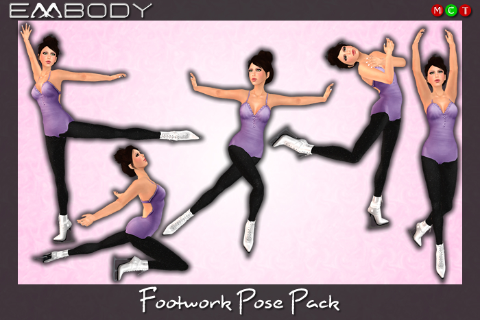 Embody Pose Pack F FOOTWORK