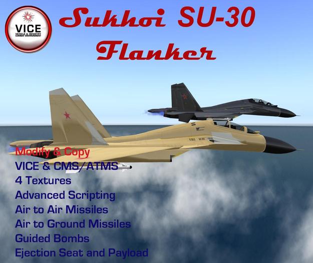 Sukhoi SU-30 MK VICE