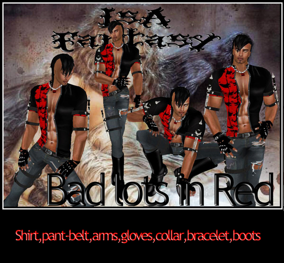Bad lots In Red " boy's "