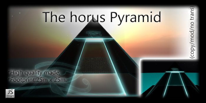JS  Creations: The Horus Pyramid Copy/Mod Version