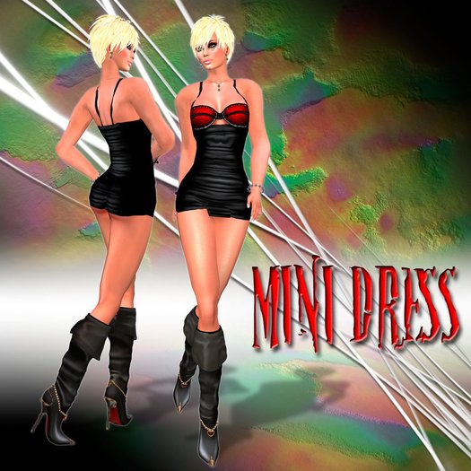 MINI DRESS 2 red
