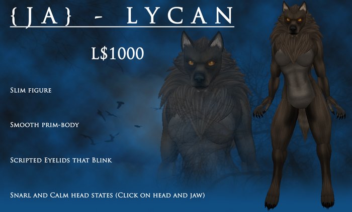 {JA} Lycan - Female - Brunette