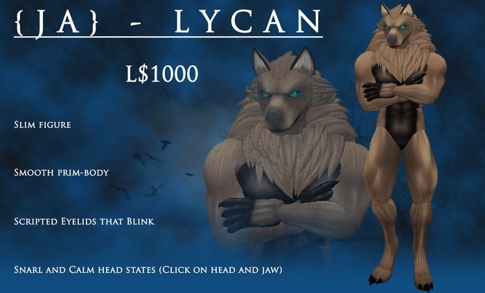 {JA} Lycan - Male - Hazel
