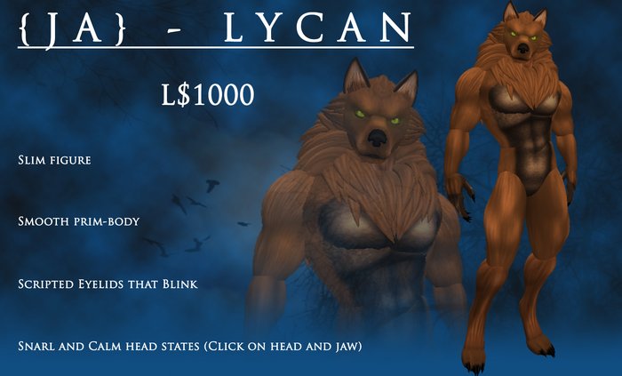{JA} Lycan - Male - Red