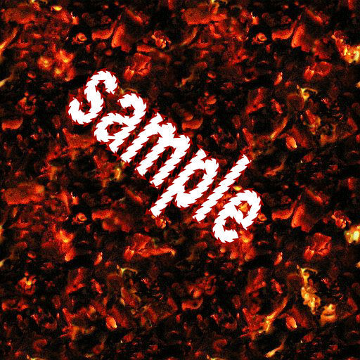 burning coal seamless