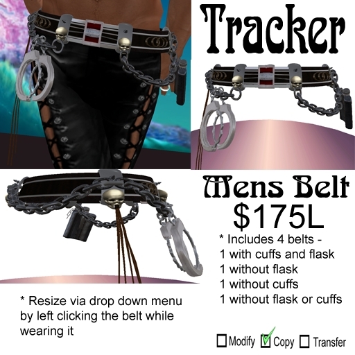 Tracker-Mens Belt - Boxed