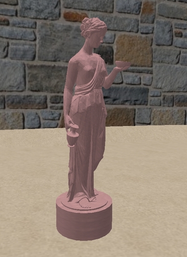 Great Sculpted Venus - 5 Prims - 16 Textures incluided