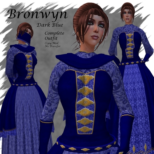 Bronwyn Dark Blue