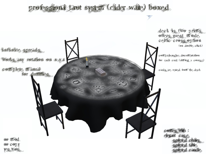 Tarot System (Rider Waite) Boxed