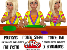 FULL PERM 3 Play Day Animations (sitting)