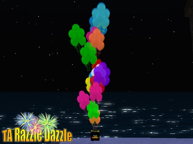 TA Razzle Dazzle Multi Color Balloon Emitter 2012