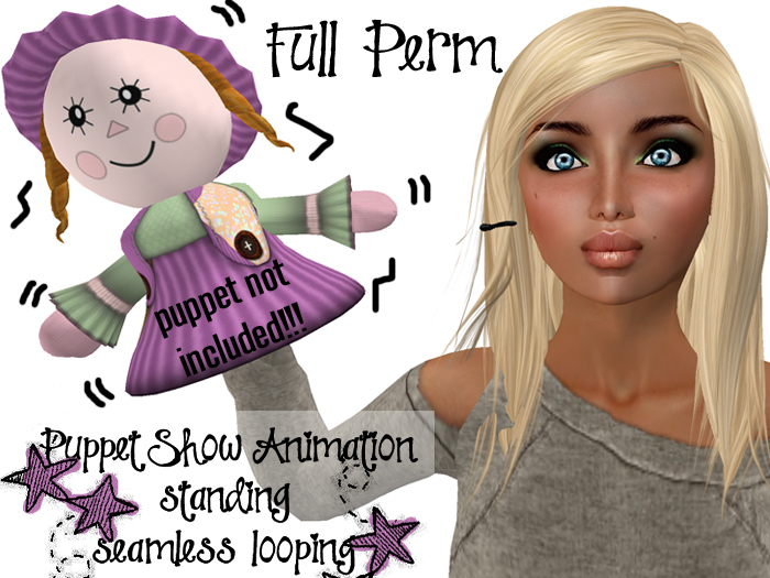 FULL PERM Puppet Show Animation (standing)