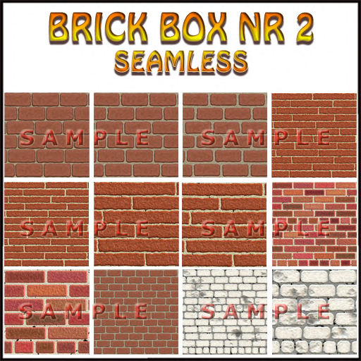 Brick-box-2-seamless 12 textures
