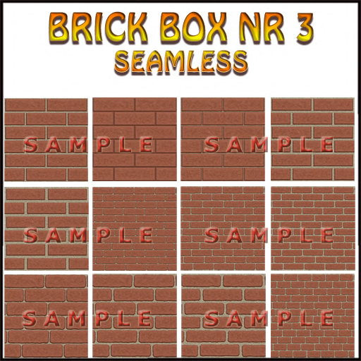 Brick-box-3-seamless 12 textures