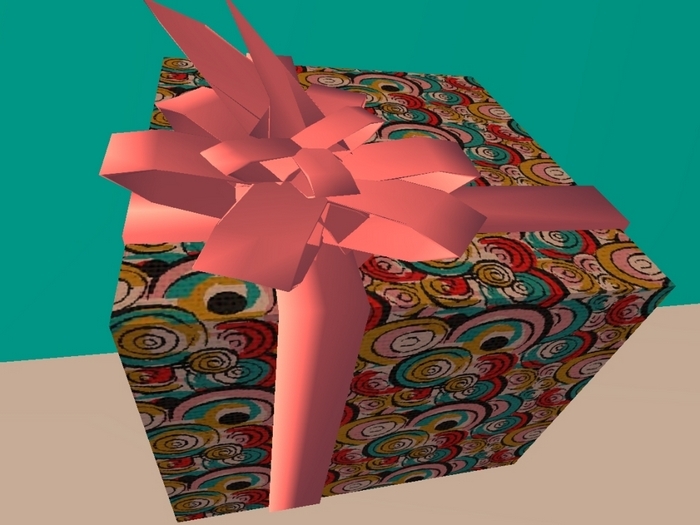 Low prims Gift box  (scatola regalo)