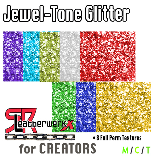 *SRL - Jewel-Tone Glitter (box)