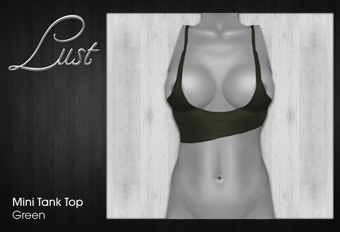 Lust - Mini Tank Top - Green