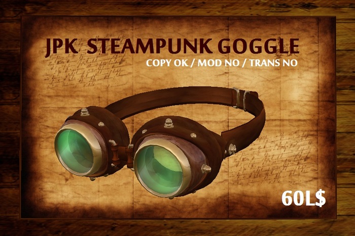 **JPK Steampunk Goggle BOX