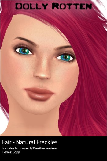 :: Dolly Rotten :: 2012 Skins :: Natural Freckles :: Fair