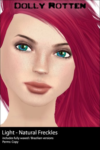 :: Dolly Rotten :: 2012 Skins :: Natural Freckles :: Light