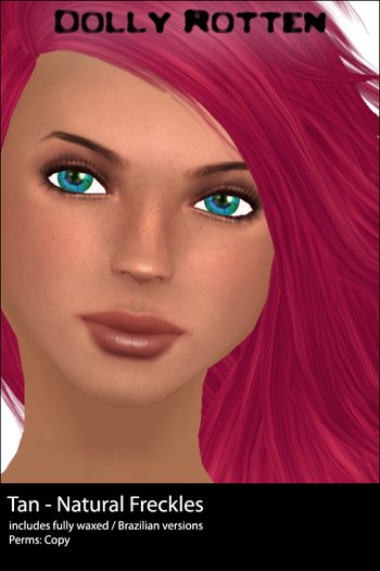 :: Dolly Rotten :: 2012 Skins :: Natural Freckles :: Tan