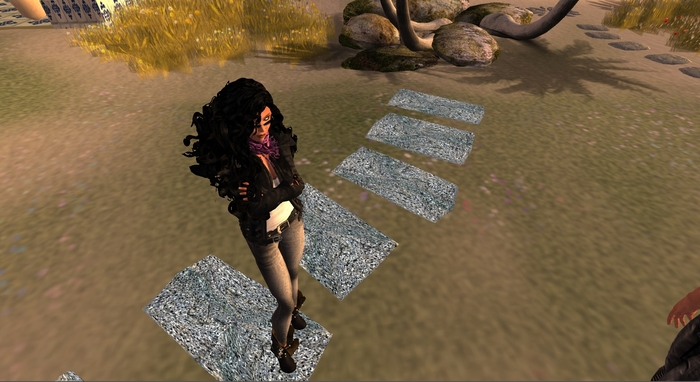 stone path low prims
