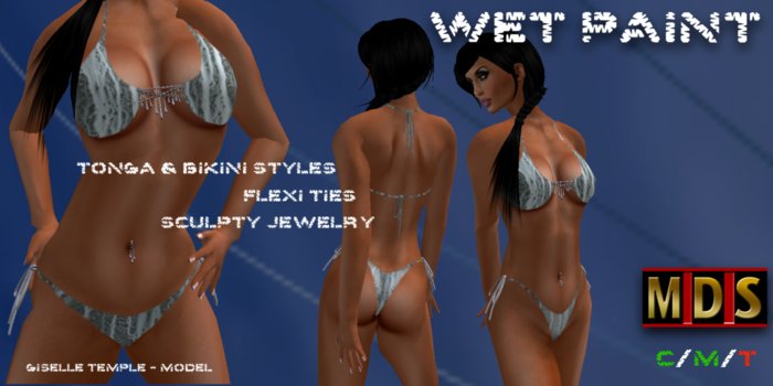 Wet Paint Tonga Bikini