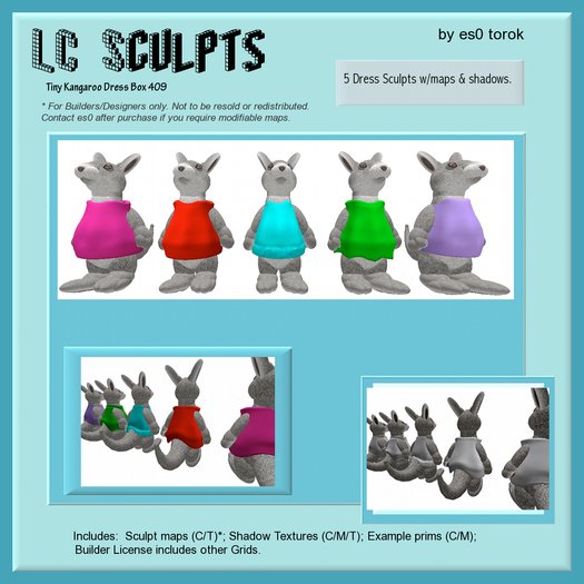 Tiny Kangaroo Dresses Personal Box 409 by es0