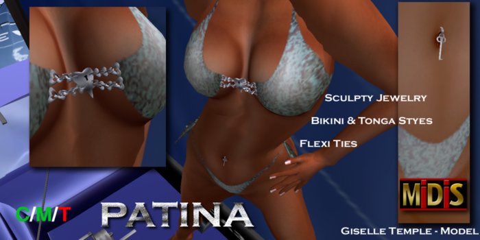 Patina Tonga-Style Bikini
