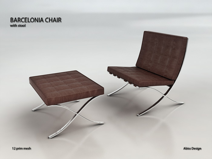 Barcelonia Chair Brown transfer