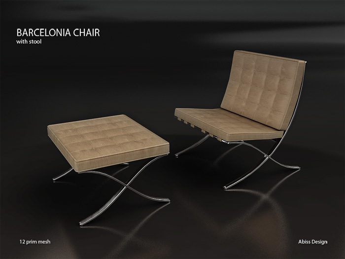 Barcelonia Chair Beige transfer