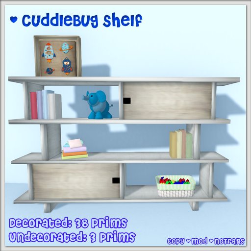Cuddlebug Shelf Boy