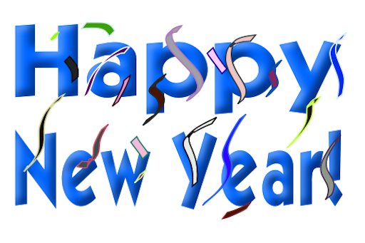 Happy New Year Confetti