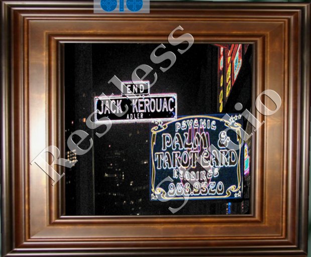 Jack Kerouac Alley (framed)