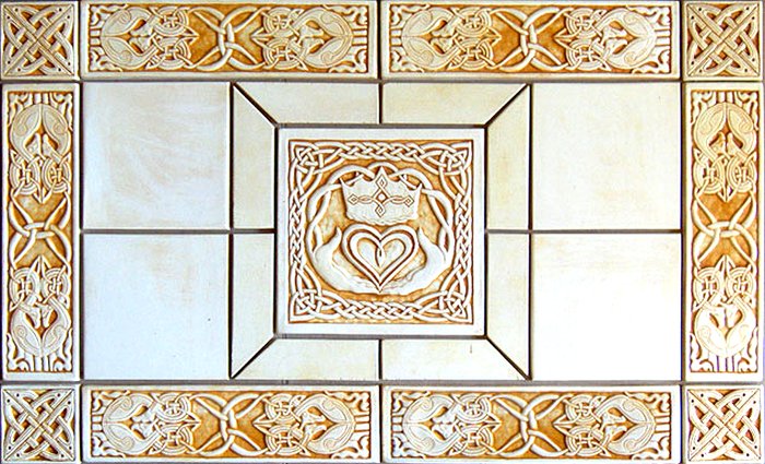 CT07 Set Herz und Krone keltisch