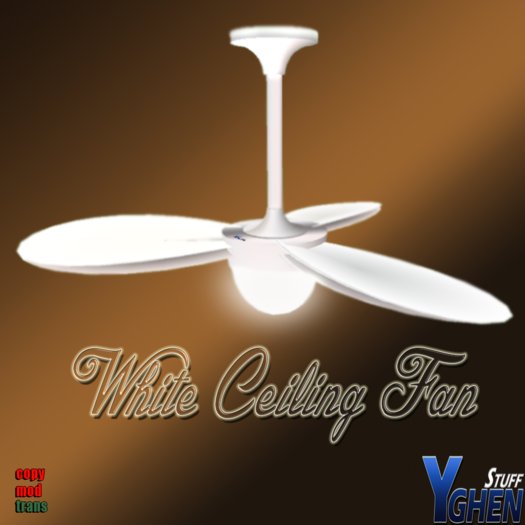 YGHEN Ceiling Fan v2 White