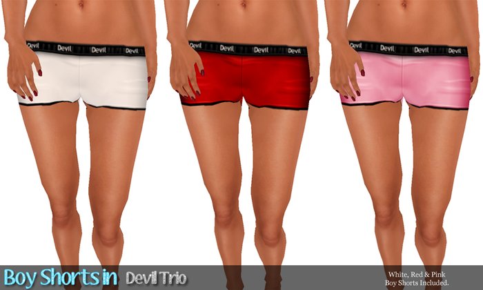 *rockCandy - Boy Shorts - Devil Trio